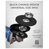 DongCheng 9.2 Amp Power Angle Grinders, 4-1/2 in., 11800RPM, Tool-Free