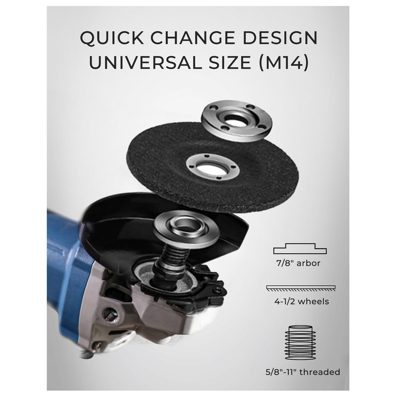 DongCheng 9.2 Amp Power Angle Grinders, 4-1/2 in., 11800RPM, Tool-Free