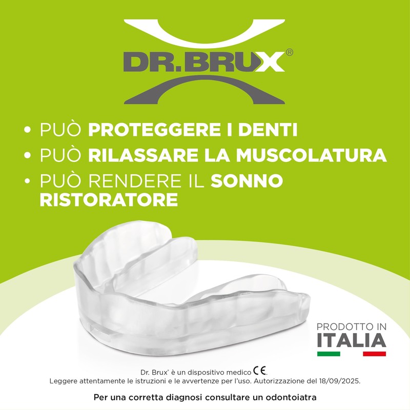 Dr. Brux - Premium Grinding Splint, Individually Adjustable - Against