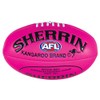 Sherrin AFL Super Soft Touch Football, Pink, Size 3