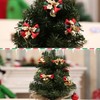 Christmas Tree Bows with Bells