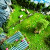 CONNECTION 4 Bags Mini Scattered Grass for Model Making Static