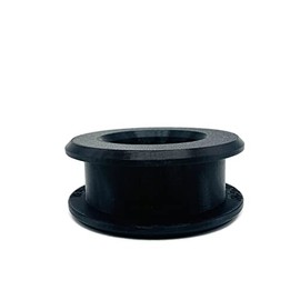 2" ID Wall Eye Cable Pass Through Wall Port - Fits Wall or Barrier Thickness Range from 1" - 1 1/2" in Thickness (White)