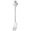 Takakuwa Metal 003006 Royal Crown, Clear Himefork, Silver