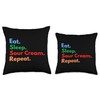 Eat Sleep Sour Cream Repeat for Sour Cream Dipping Lovers