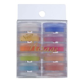 Mirage N/WBB Color Powder, 0.1 oz (3.5 g), Set of 10 Colors, Acrylic