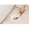Aiwa Bathroom Cleaning Brush, White, 17.5 x 4 x 1,