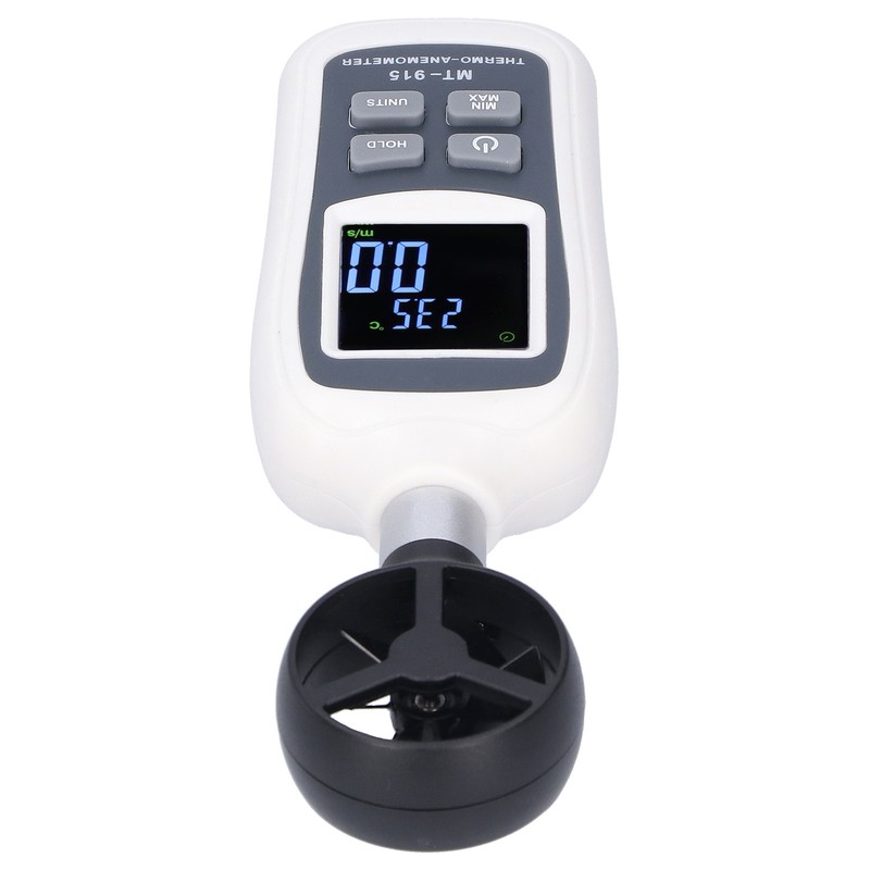 MT‑915 Mini Digital Anemometer LCD Handheld Wind Speed Gauge Meter