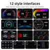 Snblzhef Multi-Function Digital Speedometer HUD P24 OBD2+GPS - Comprehensive Car