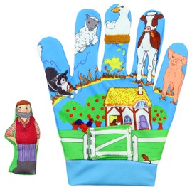 The Puppet Company Favourite Song Mitts Old Macdonald Hand Puppet