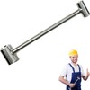 JQHUJNY Door Hinge Gap Adjusting Wrench Tool, Upgraded Rolled Steel