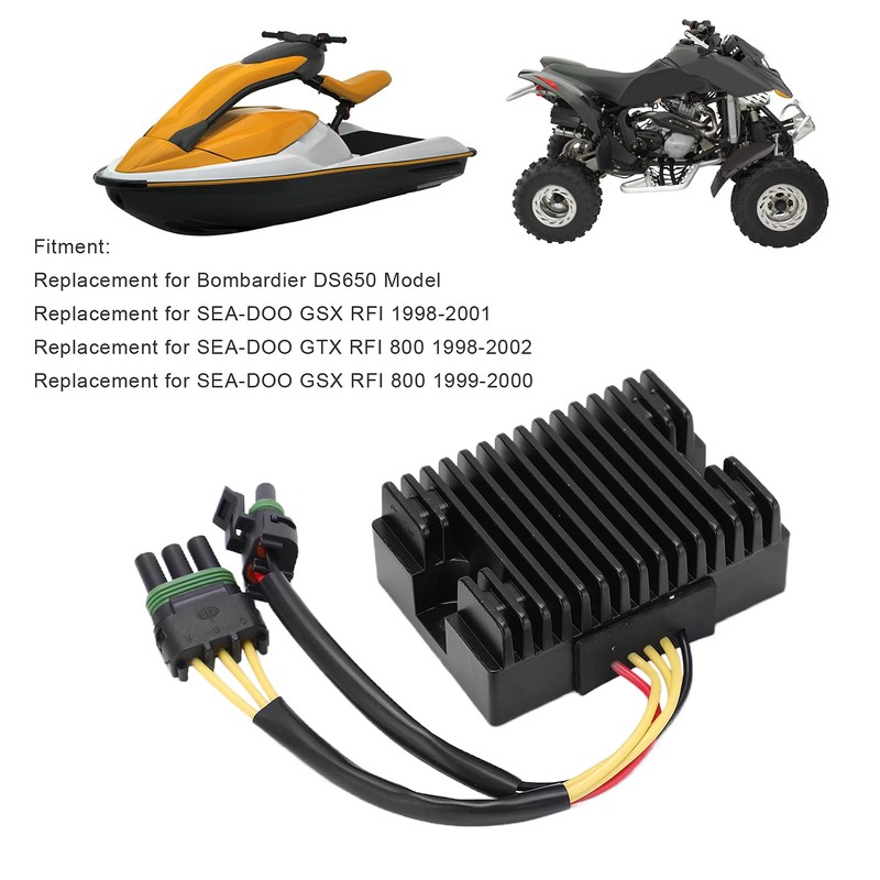 Regulated Rectifier,Voltage Regulator Rectifier 278001554 Replacement for SeaDoo GTX RFI