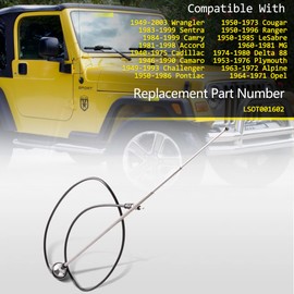 Predep Nice Nos Vintage Style AM/FM Radio Antenna Round Base 3 Section Retractable