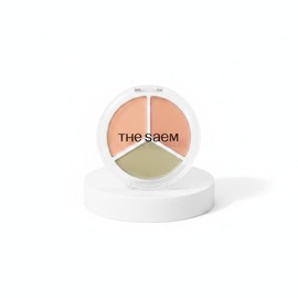 The Saem Moist adhesion cover The Saem Cover Perfection Triple Pot Concealer 3colors Glow 21N / 촉촉밀착커버더샘 커버 퍼펙션 트리플 팟 컨실러 3colors 글로우 21N