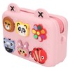 Kids Single Shoulder Camera Bag DIY Cartoon Decors Shock Absorbing