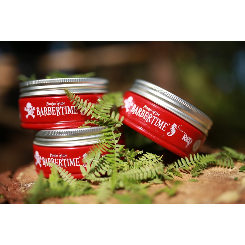 BARBERTIME Hair Styling Aqua Wax | No2 Red Pomade Shine