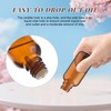 Wresty 20 Pack Amber Glass Bottles Essential Oil Bottles Refillable