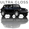 VViViD+ Ultra Gloss Midnight Metallic Blue Vinyl Car Wrap (6ft