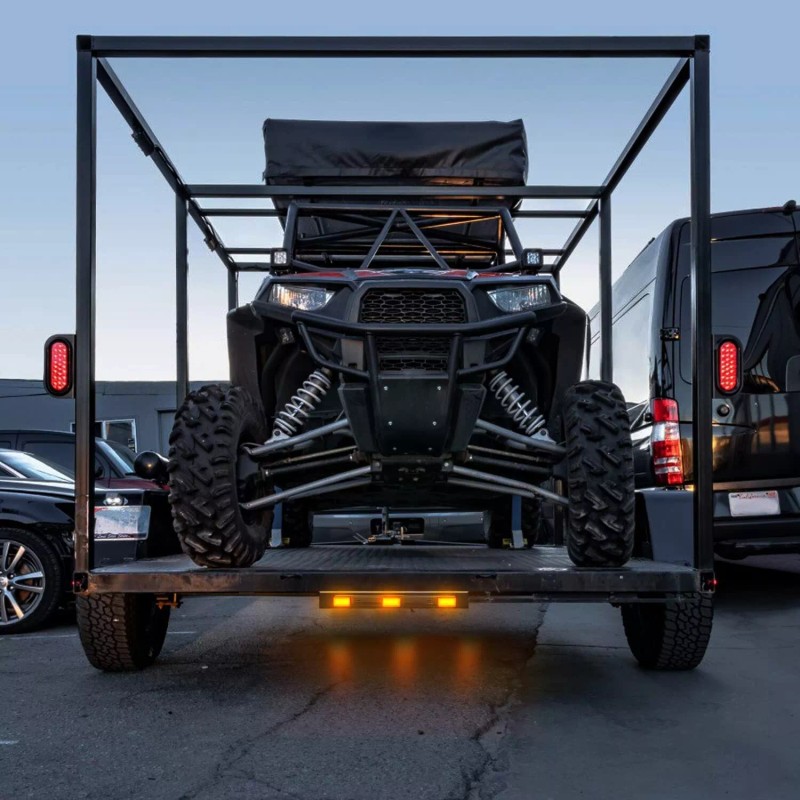 Nilight 9 LED Marker Tail Trailer Light Bar 14.2Inch 1PC