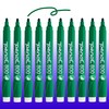 PENOL OF SCANDINAVIA 10 Green Whiteboard Markers - 800, 1.5mm