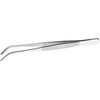 Winco 8" Heavy-Duty Plating/Tweezer Tong, Curved
