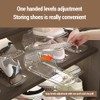 Shoe Slots Organizer, 12 Pack 3 Levels Adjustable Shoe Slots