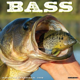 Bass 2026 12" x 12" Wall Calendar
