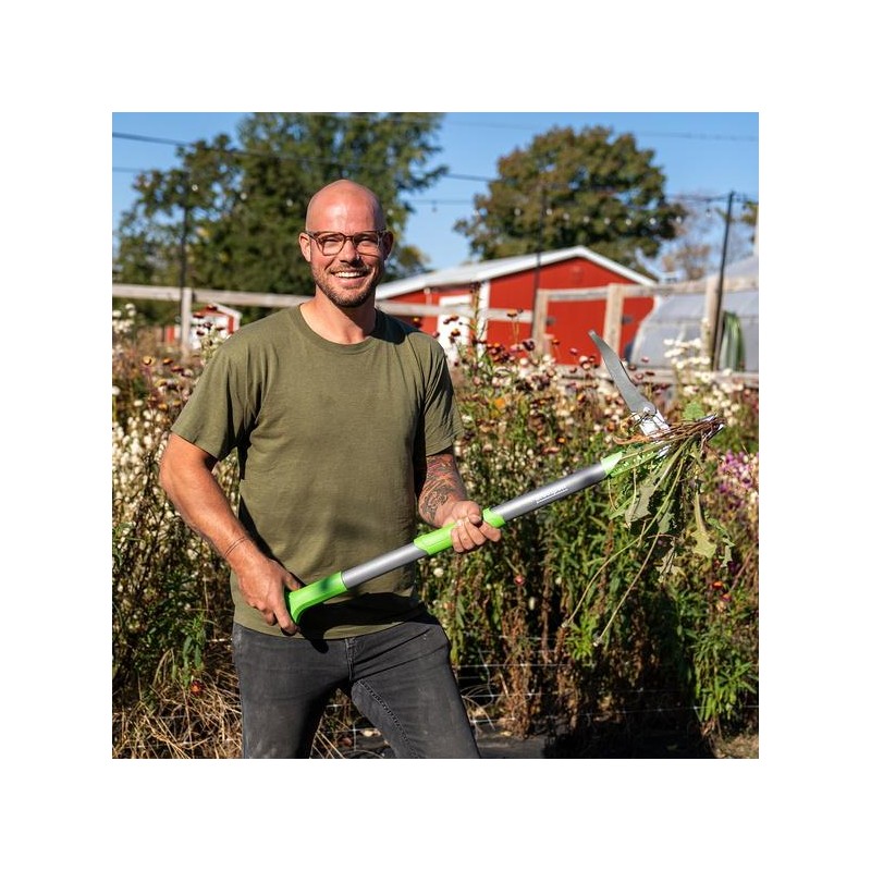 Grootpow Weeder Puller Tool, Stand Up Dandelion Weeder with 40"