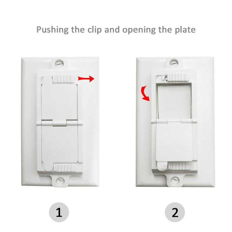Rocker Light Switch Guard, TUPSKY Child Proof Switch Plate Cover