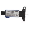 Digital Tire Tread Gauge Color Coded Depth Measurement Tool Handheld