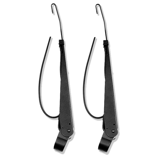 RigidWire 1 Pair Front Windshield Wiper Arm Kit Noiseless Rust