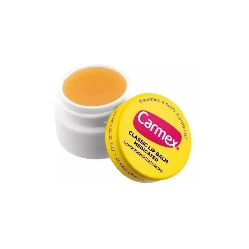 Bálsamo Labial Carmex Clásico de 7.5 g para Labios Hidratados