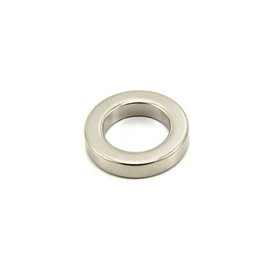 N42 Neodymium Magnet for Arts, Crafts, Model Making, DIY, Hobbies, Office and Home - 25mm O.D. x 16mm I.D. x 5mm thick - 9.4kg Pull - Pack of 10
