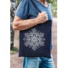 Autiga® Jute Bag Mandala Ornament Bohemian Boho Ethnic Cotton Bag