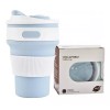 CL Vaso De De Silicon Plegable Con Manga Portatil Fold