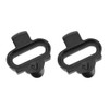 Keenso Bicycle Shoe Plates, Mountain Bike Steel Pedal Plates Cleats
