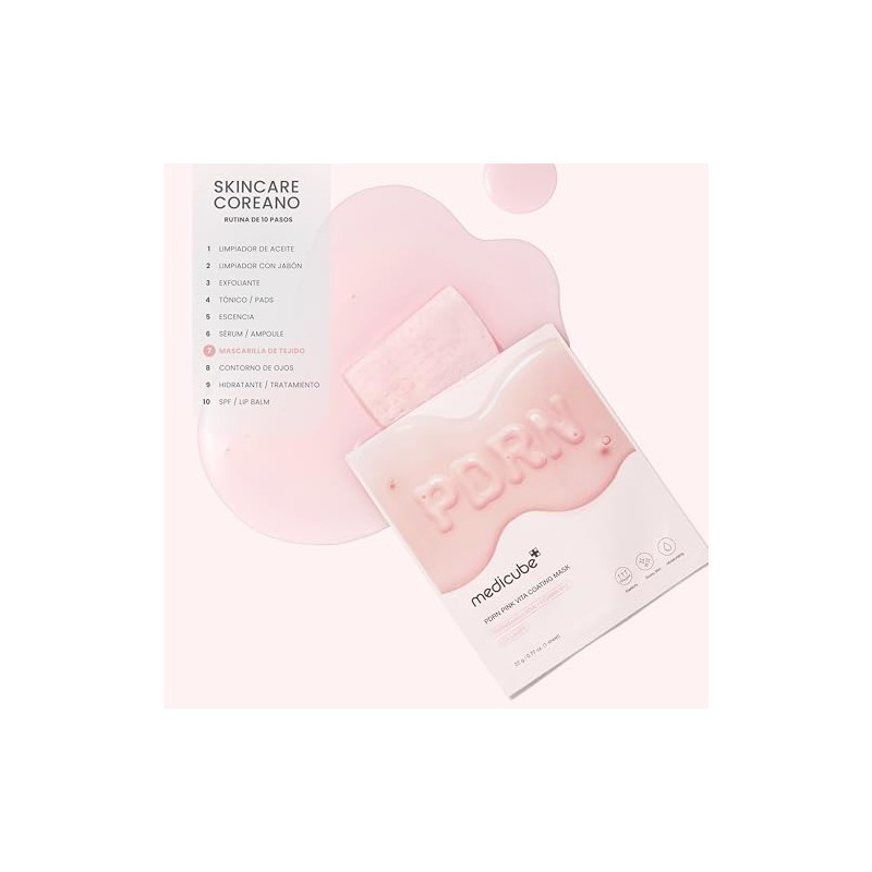 Medicube Pdrn Pink Vita Coating Sheet Mask