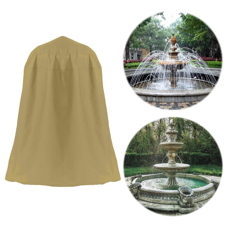 Ogrmar 36"x42" Garden Fountain Cover 600D Oxford Waterproof Dustproof Cover