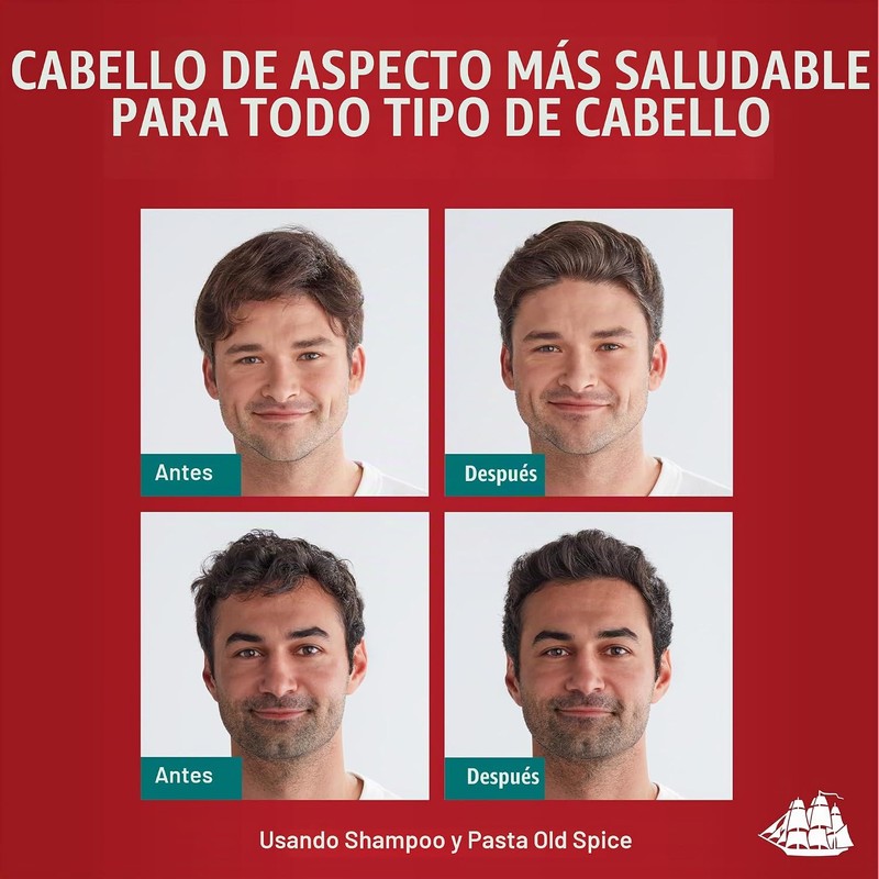 Pasta para Peinar Old Spice Fijación Media - Brillo 63