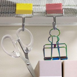 Wall-Mounted Multi-Purpose Magnetic Hook for Keys & Masks Key 5ea