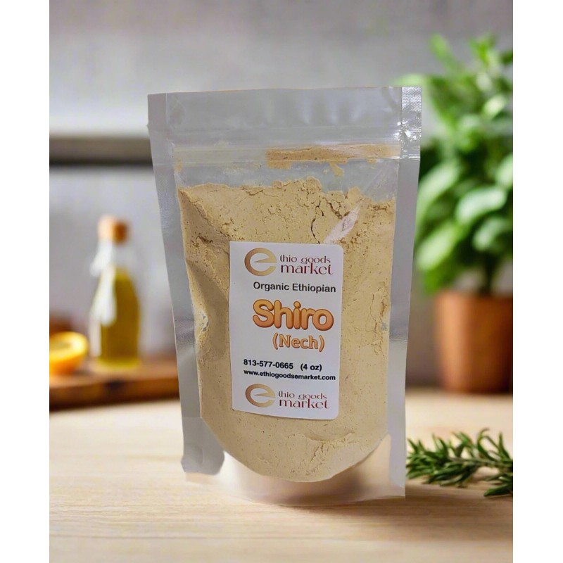 Ethio Goods eMarket Organic Ethiopian Nech Shiro - 4 oz