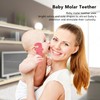 8Pcs Silicone Baby Teether Toys Soothe Babies Sore Gums Soft