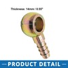 A ABSOPRO 2 x 8 mm Inner Diameter Hose Barb