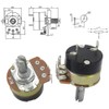 Molence 5PCS WH138 5K ohm Rotary Potentiometer with Switch, Single