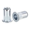 sourcing map M5 Rivet Nuts, 50pcs Zinc Plated Carbon Steel