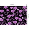 CapiSco 7x5FT Purple Heart Photo Backdrop Early 2000s 90s Birthday