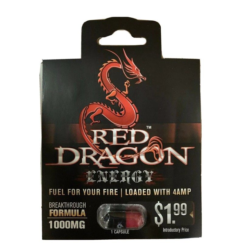 Red Dragon Energy Pills 48 Packs for Action Dated 5-18