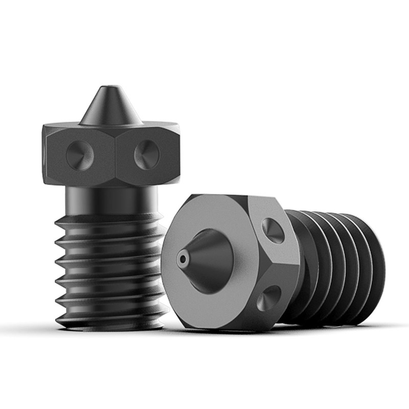 3 Pcs 3D Printer Nozzle 0.4mm M6x12.5mm High Temperature Resistance