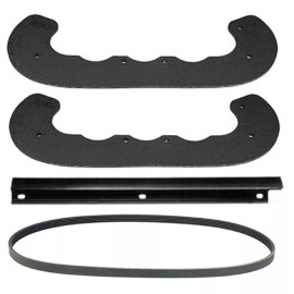 Rotary Paddle Scraper & Belt Kit Fits Toro CCR2400 CCR2450 CCR3000 CCR3650 Snowblowers