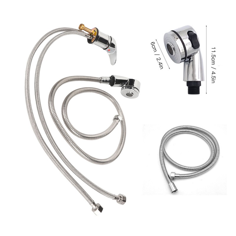 Shampoo Bed Faucet Kit Ceramic Valve Good Sealing Hot Cold